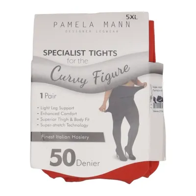 Collants polaires (Rouge) de Pamela Mann Élasthane, Polyamide