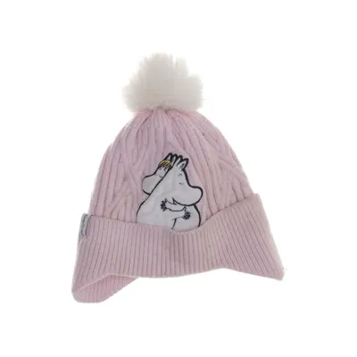 Bobble hat (Pink) from Moomin by Nordic Buddies Acrylic