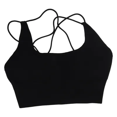 Sports bra (Black) from Teveo Elastane, Polyamide