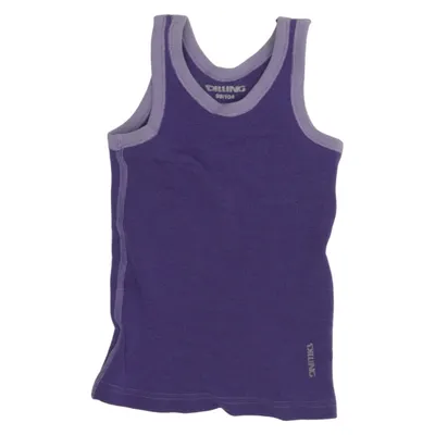 Undershirt (Purple) from Dilling Merino wool