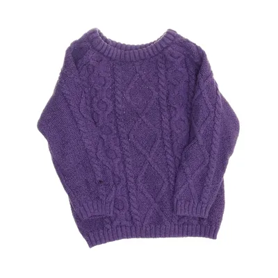 Sweater (Purple) from H&M Baby Cotton, Acrylic, Polyester