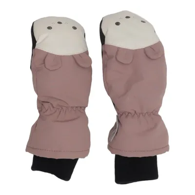 Mittens (Black, Pink) from Thinsulate