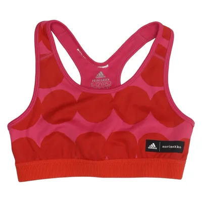Sport-BH (Röd, Rosa) från Adidas x Marimekko Elastan, Återvunnen polyester