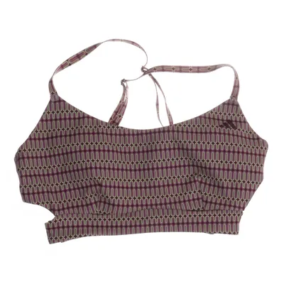 Sport-BH (Gul, Röd) från Adidas Elastan, Polyamid, Polyester