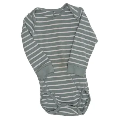 Body (Vert, Blanc) de Polarn O. Pyret Coton biologique