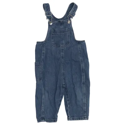 Dungarees (Blue) from Mini Rodini Cotton