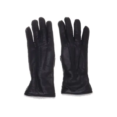 Leather gloves (Black) from Handskmakar'n Leather