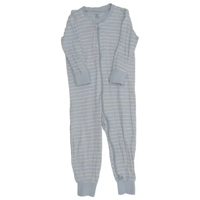 Barboteuse (Bleu, Blanc) de Lindex Baby Coton