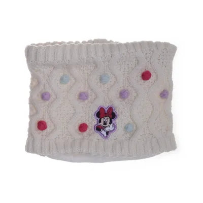 Tubhalsduk (Vit, Flerfärgad) från Disney Minnie Mouse Akryl, Polyester