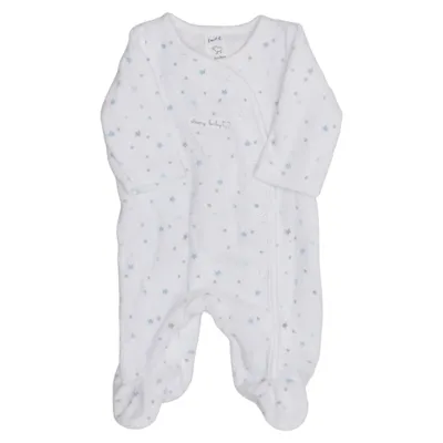 Rompertjes (Wit, Blauw) van Baby Club by C&A Katoen