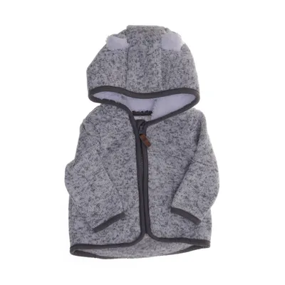 Byxor (Grå, Vit) från H&M Polyester, Elastan, Bomull