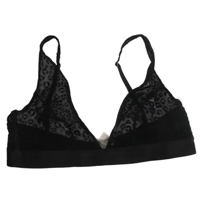 Bralette (Zwart) van Understatement Elastaan, Polyamide, Viscose