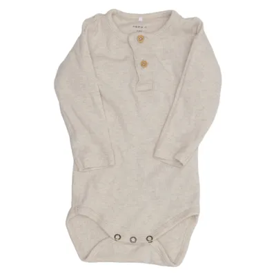 Romper (Beige) van Name It Modal, Organisch katoen