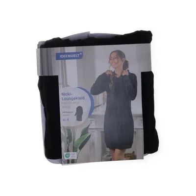 Capuchon jurk (Zwart) van Ideen Welt Polyester, Elastaan
