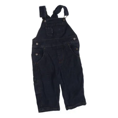 Hängselbyxor (Blå) från Polarn O. Pyret Bomull, Elastan