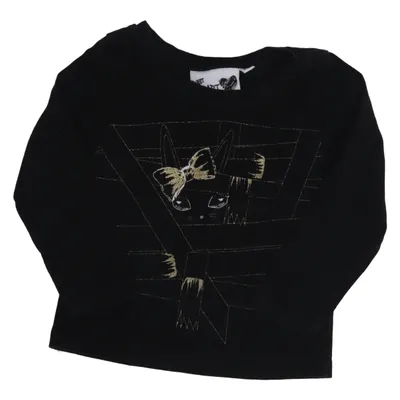Long sleeve T-shirt (Black) from Sweet Heart Cotton, Elastane