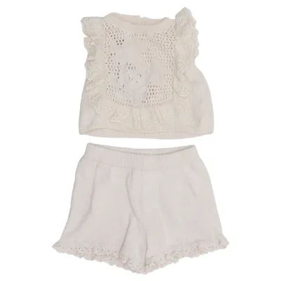 Set (Beige) från Zara Bomull, Polyester