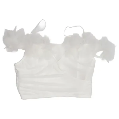 Bustier (Vit) från Shein Elastan, Polyamid