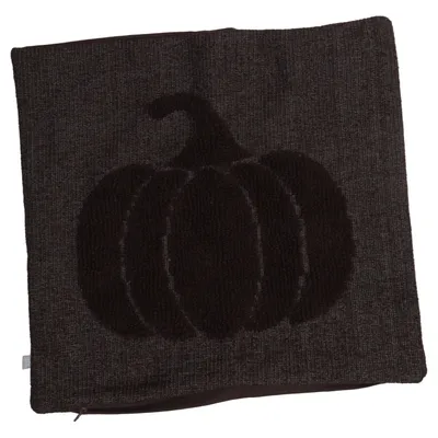 Cushion cover (Brown) from Home & You Cotton, Polyester, Viscose