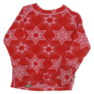 T-shirt à manches longues (Rouge, Rose) de Vossatassar Polyamide, Laine