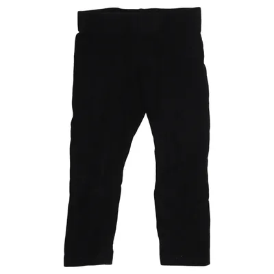 Legging (Noir) de H&M Basic Coton, Élasthane