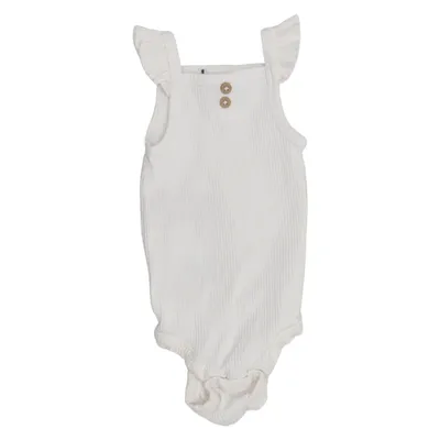 Body (White) from Newbie by KappAhl Cotton, Elastane