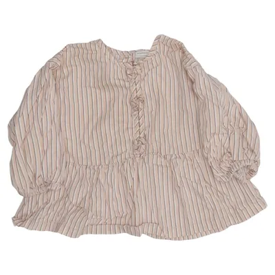 Blouse (Beige, White) from H&M Adorables