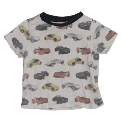 T-shirt (Grijs, Meerkleurig) van Minymo Katoen, Elastaan, Polyester