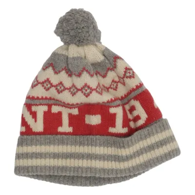 Toppluva (Grå, Röd, Vit) från GANT Polyamid, Ull