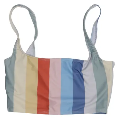Bikini top (Blauw, Rood, Meerkleurig) van Reformation Elastaan, Polyamide