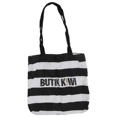 Canvas tas (Zwart, Wit) van Tingstad