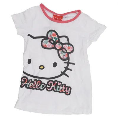 T-shirt (Vit, Rosa, Svart, Flerfärgad) från Hello Kitty Bomull