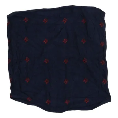 Zakdoek (Blauw, Rood) van Savile Row Company Zijde
