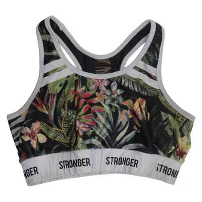 Sports bra (Black, Multicolored) from Stronger
