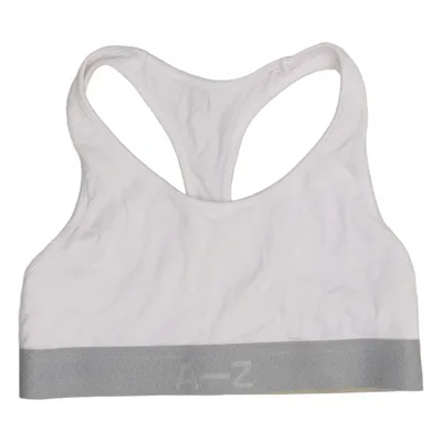 Sports bra (White, Gray) from A-Z by Zlatan Cotton, Elastane, Modal
