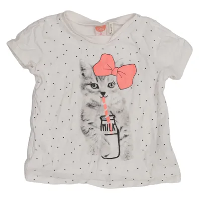 T-shirt (White, Pink) from Koton Baby