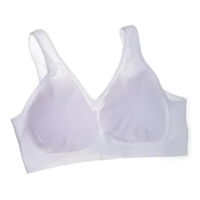 Bra (White) from Midoya Elastane, Polyamide