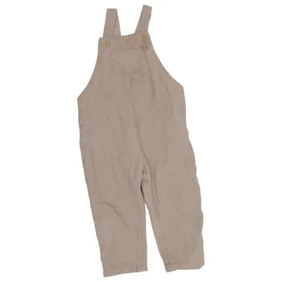 Dungarees (Beige) from Lindex Baby Cotton