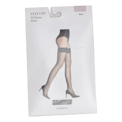 Stay-ups (Black) from Lindex Elastane, Polyamide