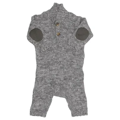 Rompers (Gray, White) from Carter's Cotton