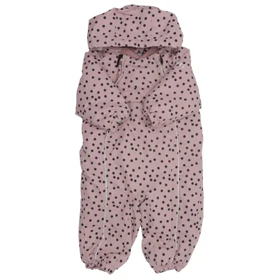Combinaison blouse (Rose, Noir) de Mini Stars Polyester