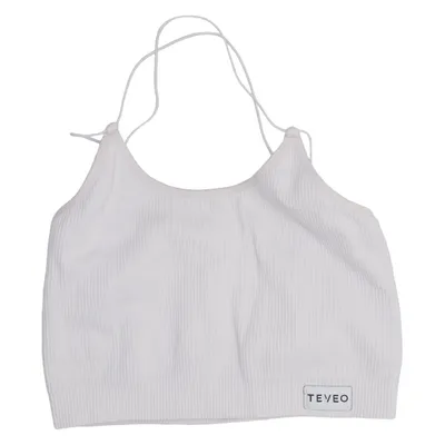 Sports bra (White) from Teveo Elastane, Polyamide