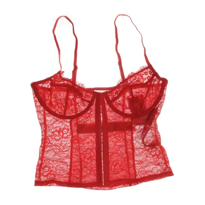 Bustier (Rood) van NA-KD Elastaan, Polyamide