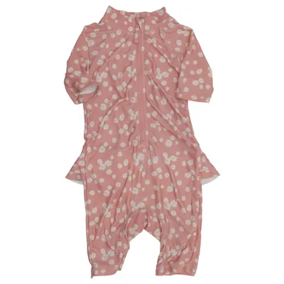 Vêtements UV (Rose, Blanc) de Mini Rodini Élasthane, Polyester