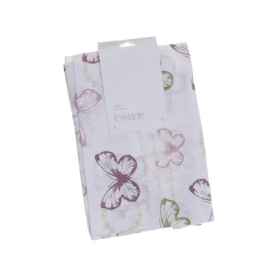 Kökshandduk (Vit, Flerfärgad) från Rusta Bomull