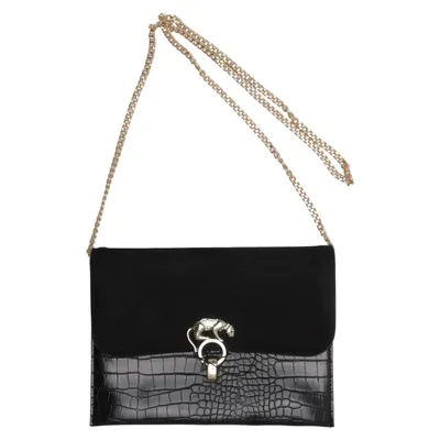 Axelremsväska (Svart) från Topshop