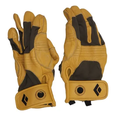 Leren handschoenen (Geel) van Black Diamond Leer, Nylon