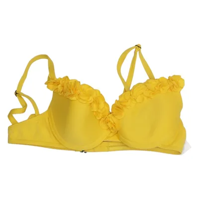 Bikini top (Yellow) from Cyell Elastane, Polyamide