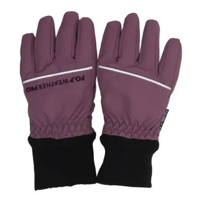 Gloves (Pink, Black) from Polarn O. Pyret Recycled polyester