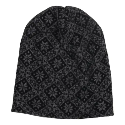 Beaniehue (Sort, Grå) fra Natural Style Akryl, Merinould